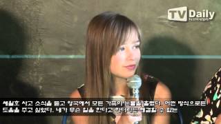 Connie Talbot on the Korean TV 2014 [upl. by Natalina252]