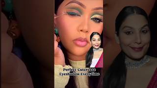 Cut crease Eye tutorial 🔥eyemakeup eyeshadow eyes eye eyeliner eyebrows eyemakeuptutorial [upl. by Wiggins]