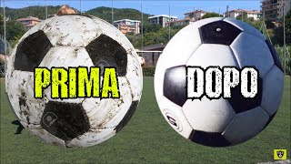 Come pulire un pallone da calcio [upl. by Auria]