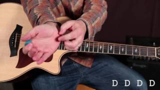 Marty Schwartz Teaches The axis of awesome 4 chords strum beginner acoustic guitar lesson [upl. by Abdella135]