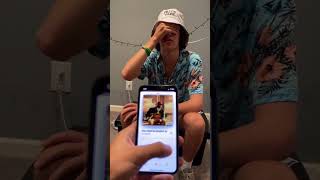 Baylen levine knows every lil yachty song blindfolded [upl. by Letreece]