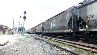 2 Trains in Ansonia Ohio [upl. by Gibby902]