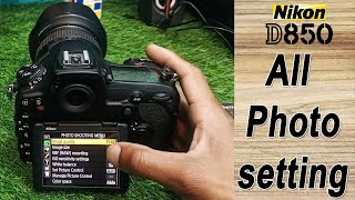 Nikon D 850 Photography Settings in hindi [upl. by Ralph184]