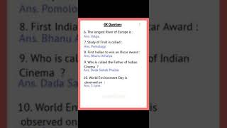 most important gk question  gk current affairs every day  gk current affairs today  gk english [upl. by Crelin]