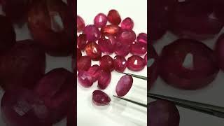 Ruby naturalgems manik vaibhavjewellers ruby certified astrology shorts [upl. by Anotyad]