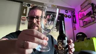 Brouwerij de Molen  4000 Quadrupleish Rum Barrel Aged  Beergeekholland  Bier Review [upl. by Enaek]