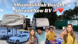 Finally Bought A Brand New RVRecreational Vehicle for US  Maham khan vlogs  November 1 2024 [upl. by Cosma769]