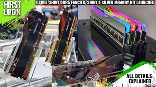 GSkill Shiny DDR5 Memory Kits In Trident Z5 Royal Elite Z5 Royal amp Z5 RGB Flavors Launched [upl. by Giselbert]