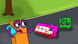 Numberblocks 18s SHOCKING Accident Before Hospital Rush  Numberblocks fanmade coloring story [upl. by Silliw881]