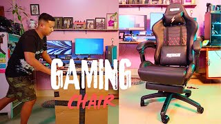 UNBOXING MY NEW GAMING CHAIR gaming gamingchair [upl. by Laband]