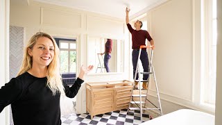 Chateau Master Suite Transformation So much Progress in the BATHROOM [upl. by Malamud]