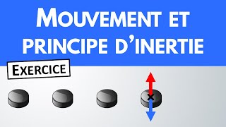 Bilan des forces et principe dinertie ✏️ Exercice  PhysiqueChimie [upl. by Astrid]