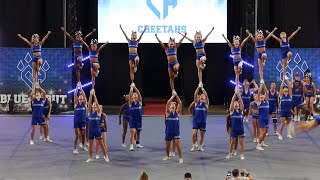 Cheer Athletics Cheetahs Blue Debut 2023 [upl. by Perice]