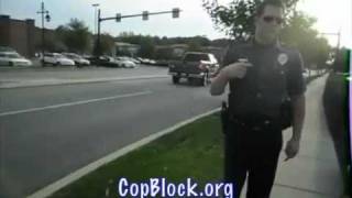 Exton PA Cop Harasses Ron Paul Supporters [upl. by Alphonsine]