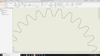 Zahnrad mit Inventor erstellen und bemaßen [upl. by Teagan]
