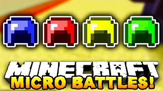 Minecraft  MICRO BATTLES quotKILLING SPREEquot 9  w Preston amp Kenny [upl. by Seaddon]