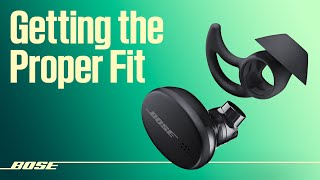 Bose StayHear™ Max Tips – Getting the Proper Fit [upl. by Fraase996]