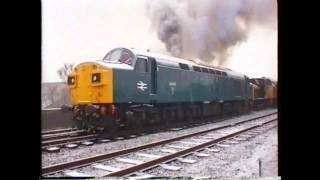 Cold Start Diesel Locomotive No 40135 on The East Lancashire Railway December 2001 [upl. by Llesram]