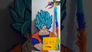 Goku y Bob toronja digo esponja 🧽 [upl. by Jeroma]