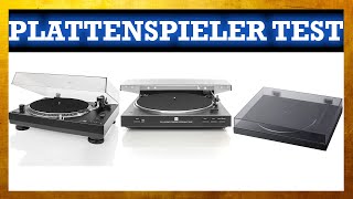 ▶ Plattenspieler Test 2023 ◊ TOP 3 Plattenspieler in einem Video [upl. by Ocram]