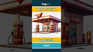 🇬🇧🇩🇪 petrol station  Tankstelle  learn English  Lernen wir Englisch [upl. by Llyrad]