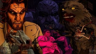 BIGBY WOLF AMAZING FIGHT SCENES  THE WOLF AMONG US Season 1 [upl. by Burget]