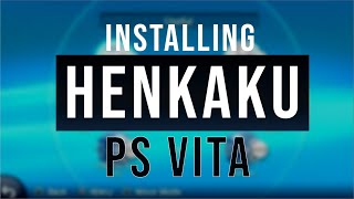 how to install the Henkaku on PS Vita 365 [upl. by Leber517]