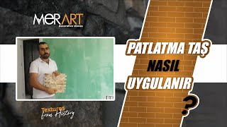 Patlatma Taş Nasıl Uygulanır önemli ayrıntılar [upl. by Nnednarb218]