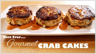 Quarantine Meal Crab Cake w Remoulade  Lock Down Snack [upl. by Inobe]