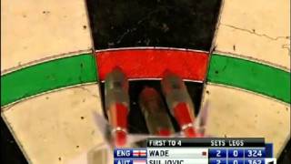 2011 PDC  WDC Wade vs Suljovic  6  9 [upl. by Kreiner676]