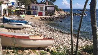 Cala SAlguer  Palamós  Costa Brava  Septembre 2016 [upl. by Nels856]