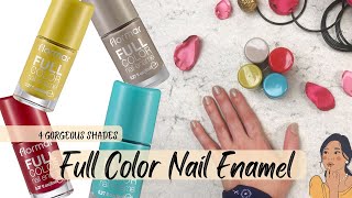 Flormar Full color Nail Enamel flormar nailenamel makeup nailpolish cosmetics nails [upl. by Tressa]