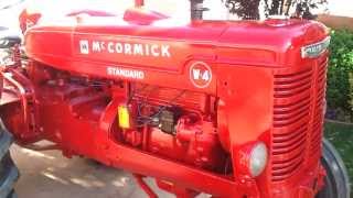 International McCormick W4 Tractor [upl. by Treva]