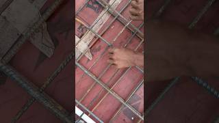 How to tie binding wire  binding wire kaise bandhe  slab steel work slab viral shorts isbt [upl. by Saerdna566]