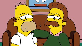 Angry Dad Loves Flanders – The Simpsons Fanimation [upl. by Mercorr608]