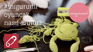 Amigurumi örgü oyuncak nasıl yapılır  3  10marifet [upl. by Dynah]