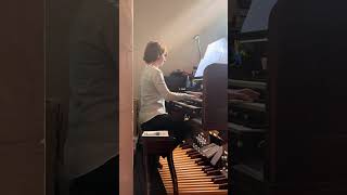 Toccata and Fugue in D minor J S Bach played by Yevgenia Semeina November 3 2024 [upl. by Tilla]