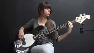 Lana Del Rey  West Coast Bass Cover tabs [upl. by Ynohtnakram467]