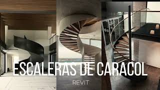 Escalera de Caracol  Revit [upl. by Ree]