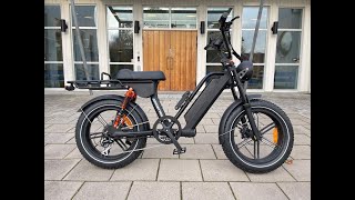 Coolaste elcykel GHOSTBUSTER 750W 20 från Elscooter Sweden [upl. by Eladnar]