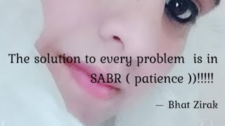 SABR patience sabr patience ❤️🤗 youtube viral Siblingvlogs2023 bintihawa8203 [upl. by Deuno]