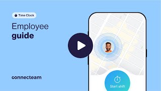 Connecteam  User Guide  How to Utilize the Time Clock [upl. by Boothe]