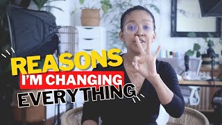 3 Reasons Why Im Changing EVERYTHING on my Social Media  Use Social Media to Succeed [upl. by Nahsrad]