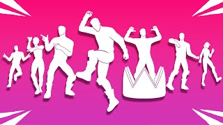 Top 25 Legendary Fortnite Dances With The Best Music [upl. by Krute]