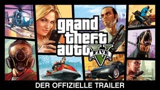 Grand Theft Auto V Der offizielle Trailer [upl. by Ashling]