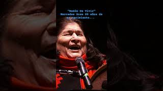 Razón De Vivir Mercedes Sosa [upl. by Frendel]