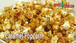 Easy Caramel Popcorn with just 3 ingredients salted or regular [upl. by Olga]