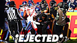 Giants vs Commanders HUGE FIGHT After Sam Howell Touchdown  NFL 2023 [upl. by Dymphia]