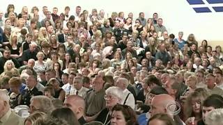 Dog stands by owner at his funeral [upl. by Gratianna]