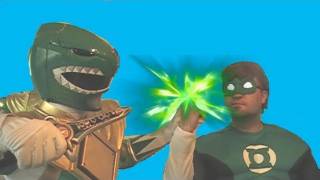 Green Lantern Vs Green Ranger [upl. by Tullius]